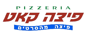 פיצה קאט לוגו ממוקד